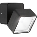Ideal Lux - Aplique de parede exterior LED OMEGA LED/7W/230V CRI 90 IP54 castanho
